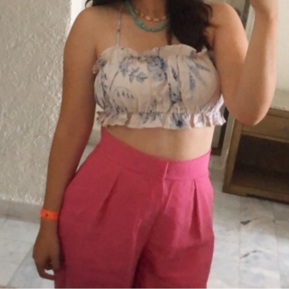 H&M Ruffle Strappy Top - Picture 2 of 6